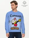 Мужской лонгслив базовый / Cuphead