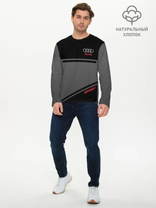 Мужской лонгслив базовый / AUDI SPORT