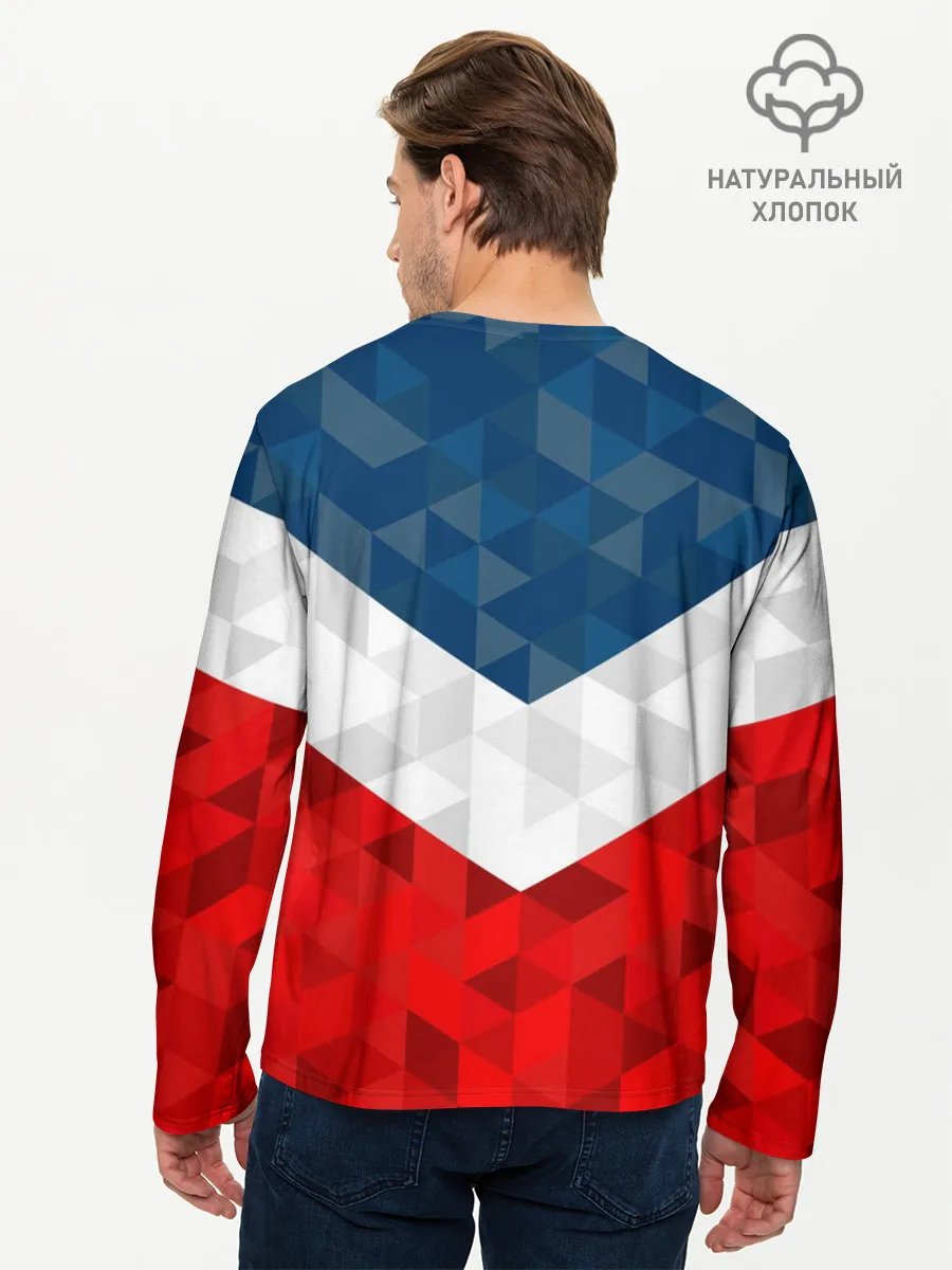 Мужской лонгслив базовый / Форма России