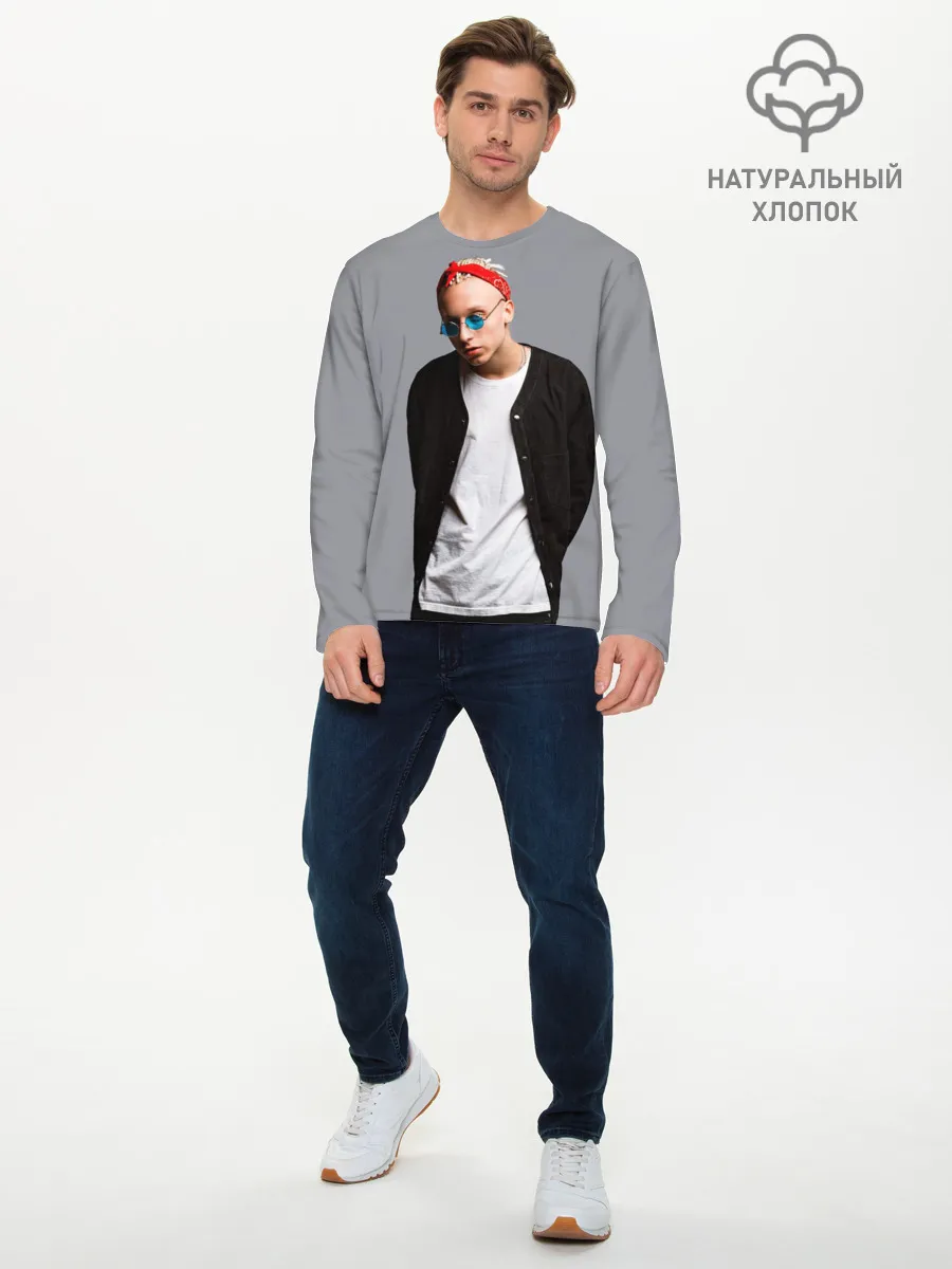 Мужской лонгслив базовый / T-Fest