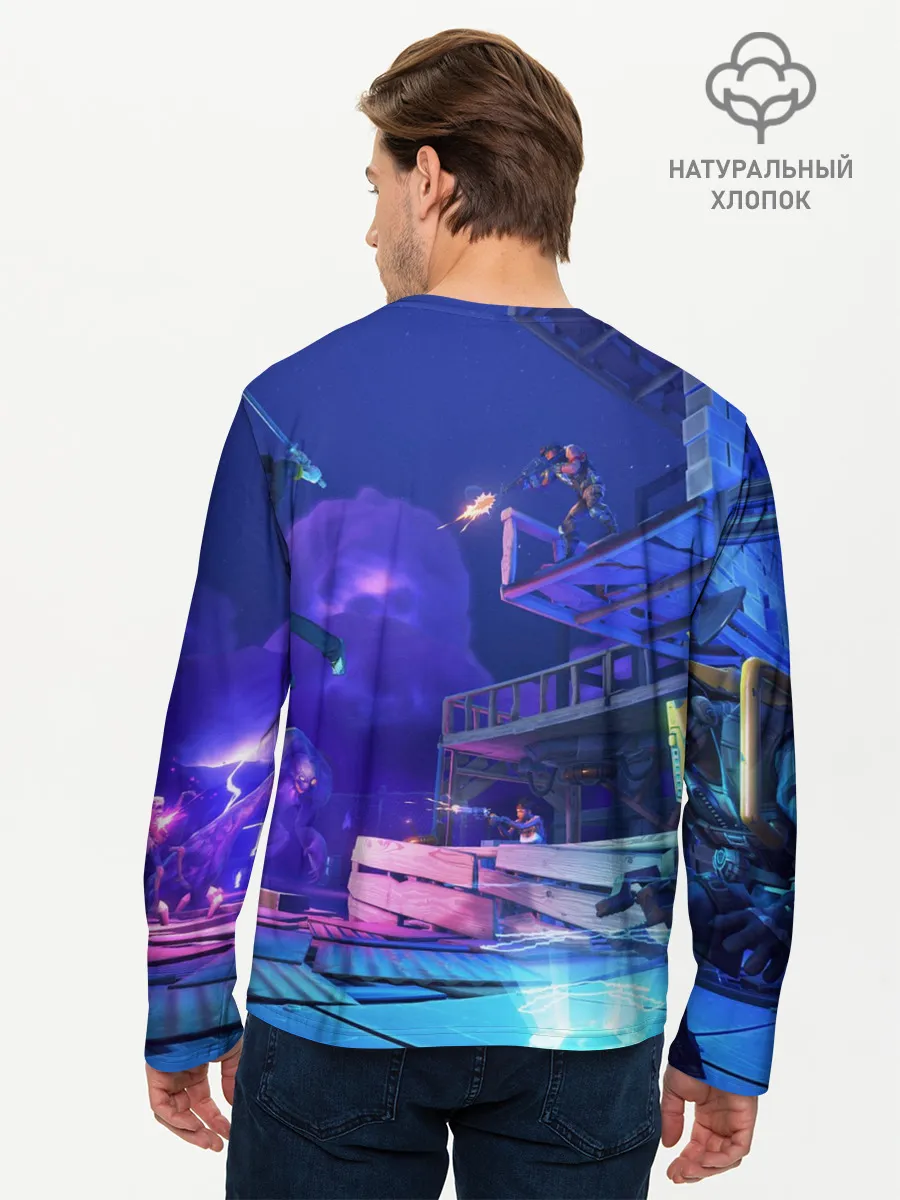 Мужской лонгслив базовый / Fortnite