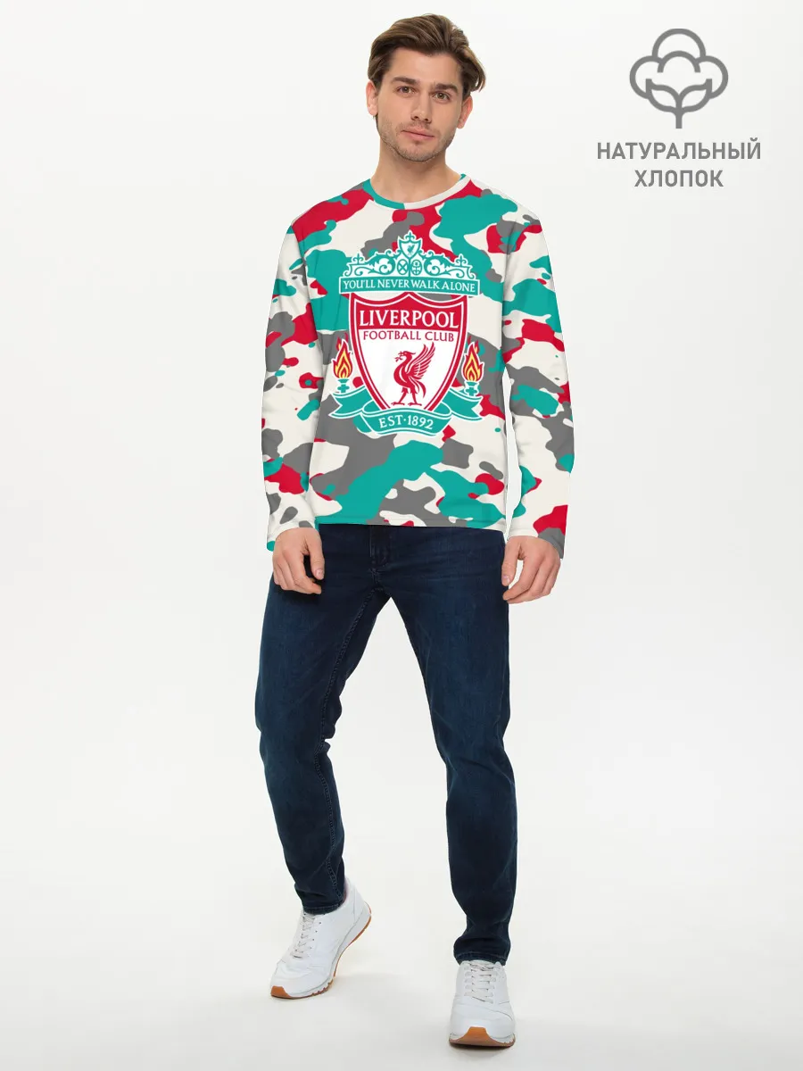 Мужской лонгслив базовый / FC Liverpool