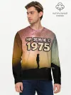Мужской лонгслив базовый / На земле с 1975