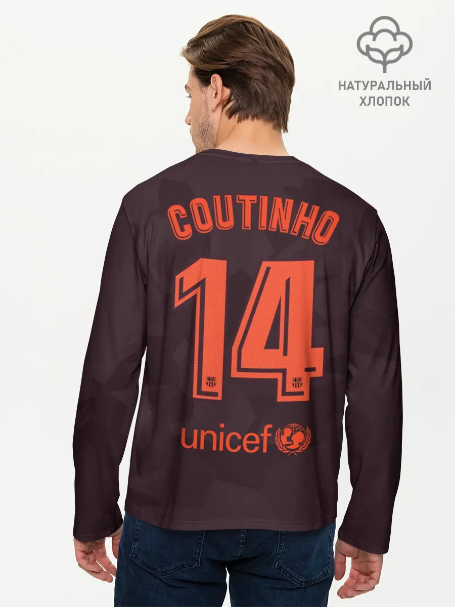 Мужской лонгслив базовый / Коутиньо альтернативная 17-18