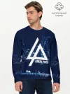 Мужской лонгслив базовый / Linkin Park music collection