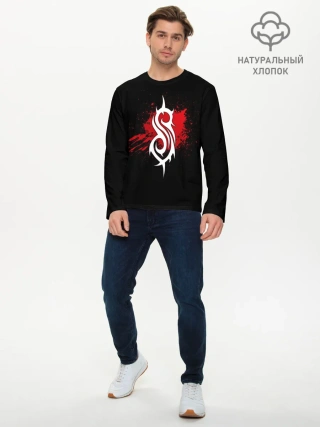 Мужской лонгслив базовый / Slipknot