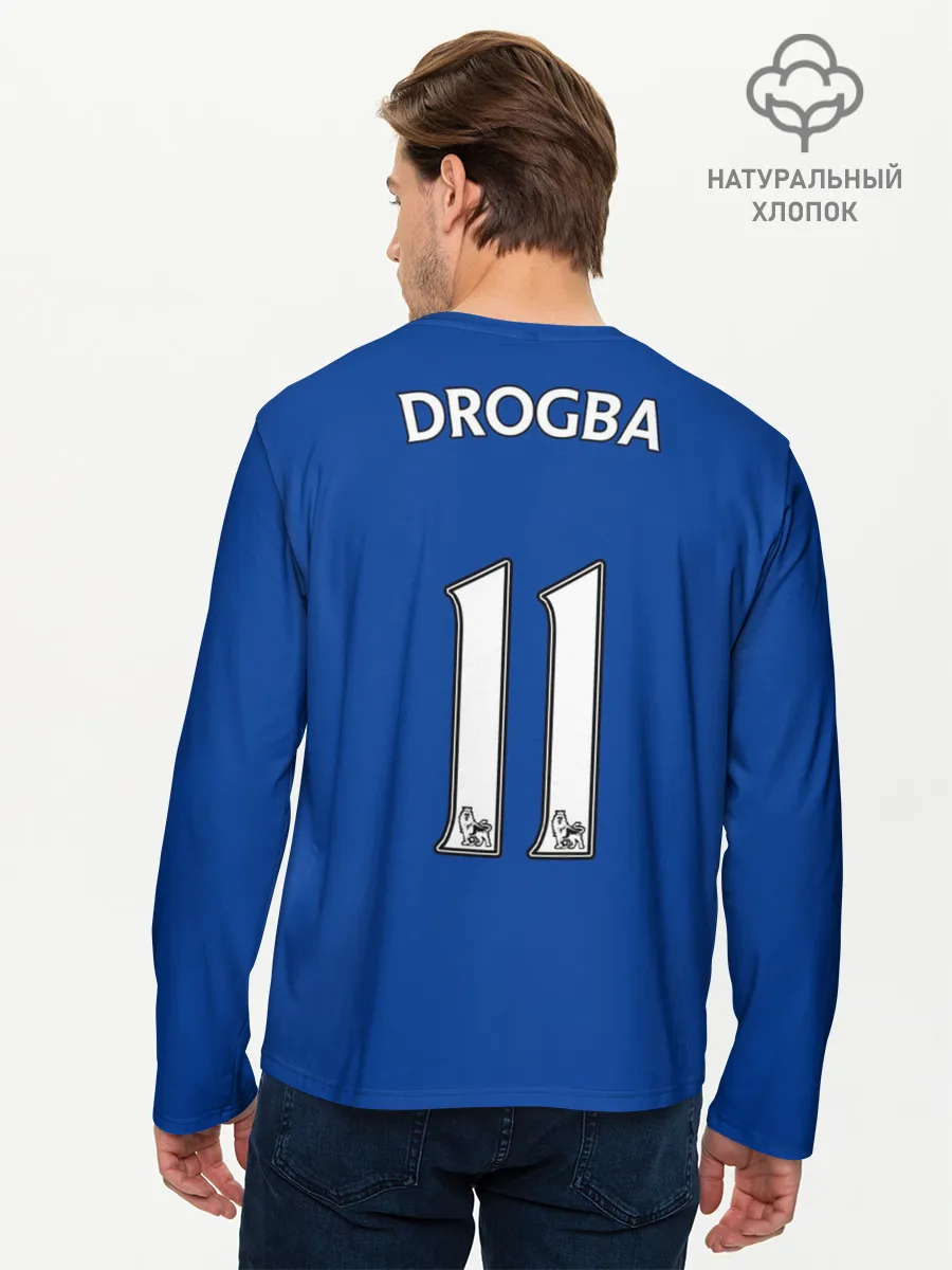 Мужской лонгслив базовый / Форма Дидье Дрогба