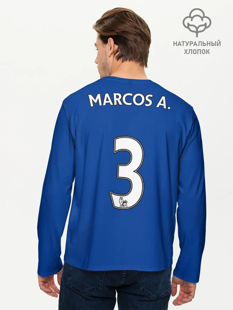 Мужской лонгслив базовый / Форма Маркос Алонсо