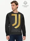 Мужской лонгслив базовый / Juventus Gold Edition