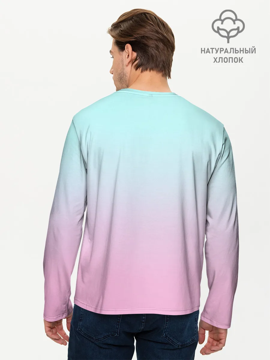 Мужской лонгслив базовый / Funny PUG