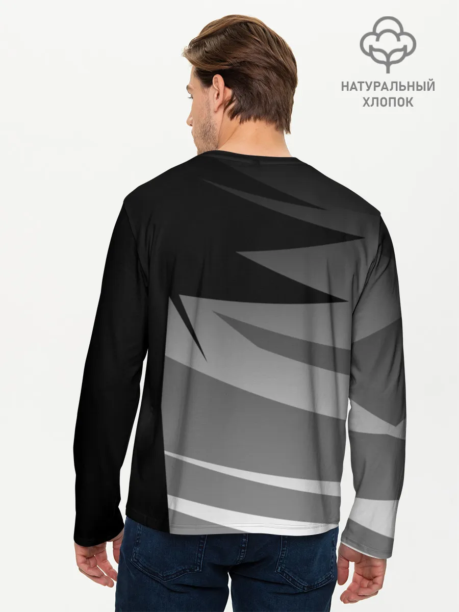 Мужской лонгслив базовый / BMW GEOMETRY SPORT