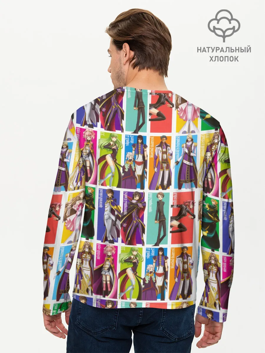 Мужской лонгслив базовый / Code Geass_5