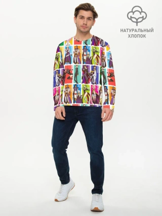 Мужской лонгслив базовый / Code Geass_5