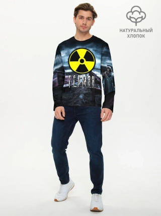 Мужской лонгслив базовый / S.T.A.L.K.E.R. - Г.Е.Р.М.А.Н.