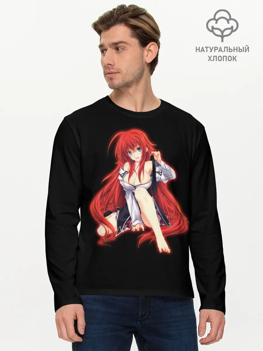 Мужской лонгслив базовый / Rias Gremory