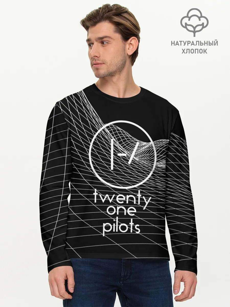 Мужской лонгслив базовый / twenty one pilots