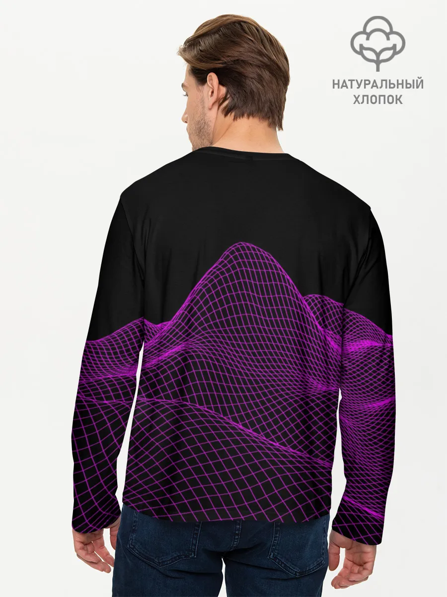 Мужской лонгслив базовый / twenty one pilots neon music