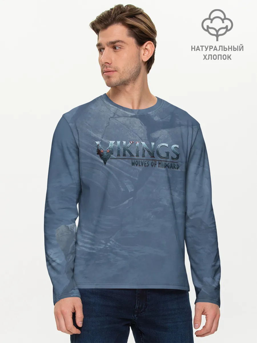 Мужской лонгслив базовый / Vikings