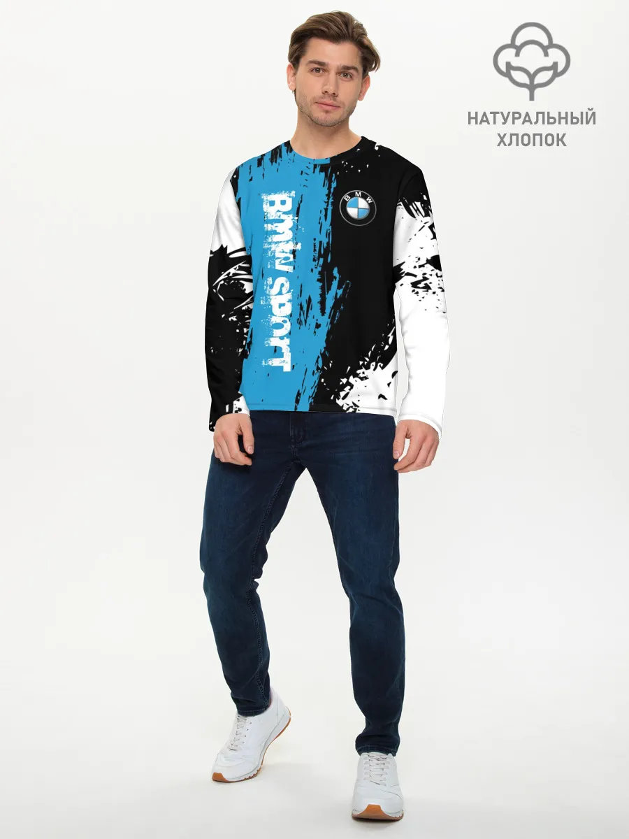 Мужской лонгслив базовый / BMW | БМВ SPORT
