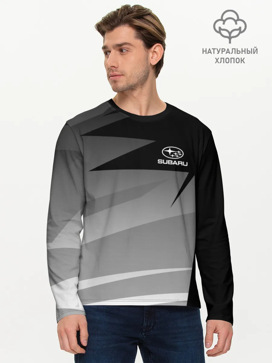 Мужской лонгслив базовый / SUBARU SPORT