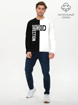 Мужской лонгслив базовый / One direction