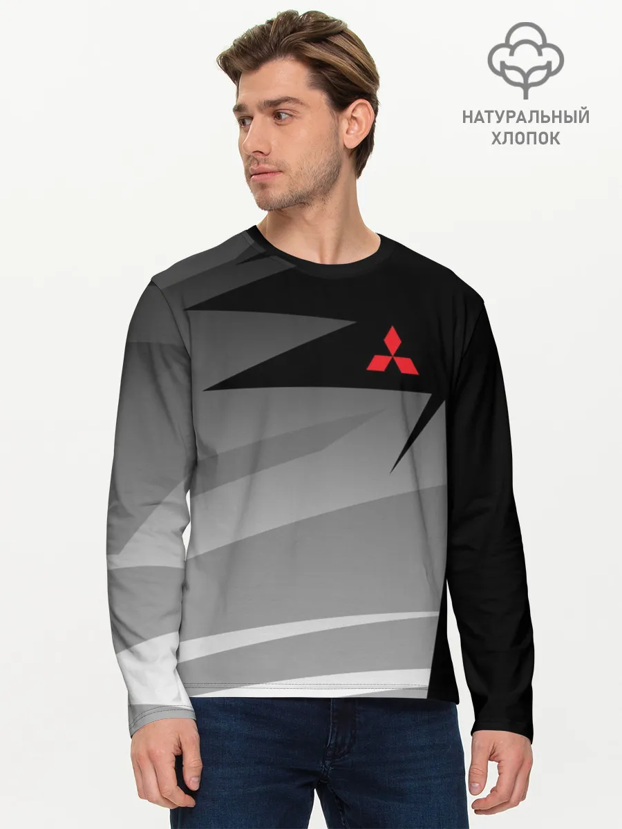 Мужской лонгслив базовый / MITSUBISHI SPORT