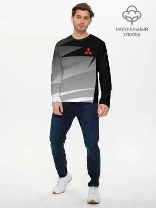 Мужской лонгслив базовый / MITSUBISHI SPORT