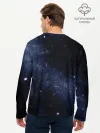 Мужской лонгслив базовый / Звёздное небо