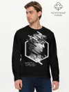 Мужской лонгслив базовый / Renaissance David 3D