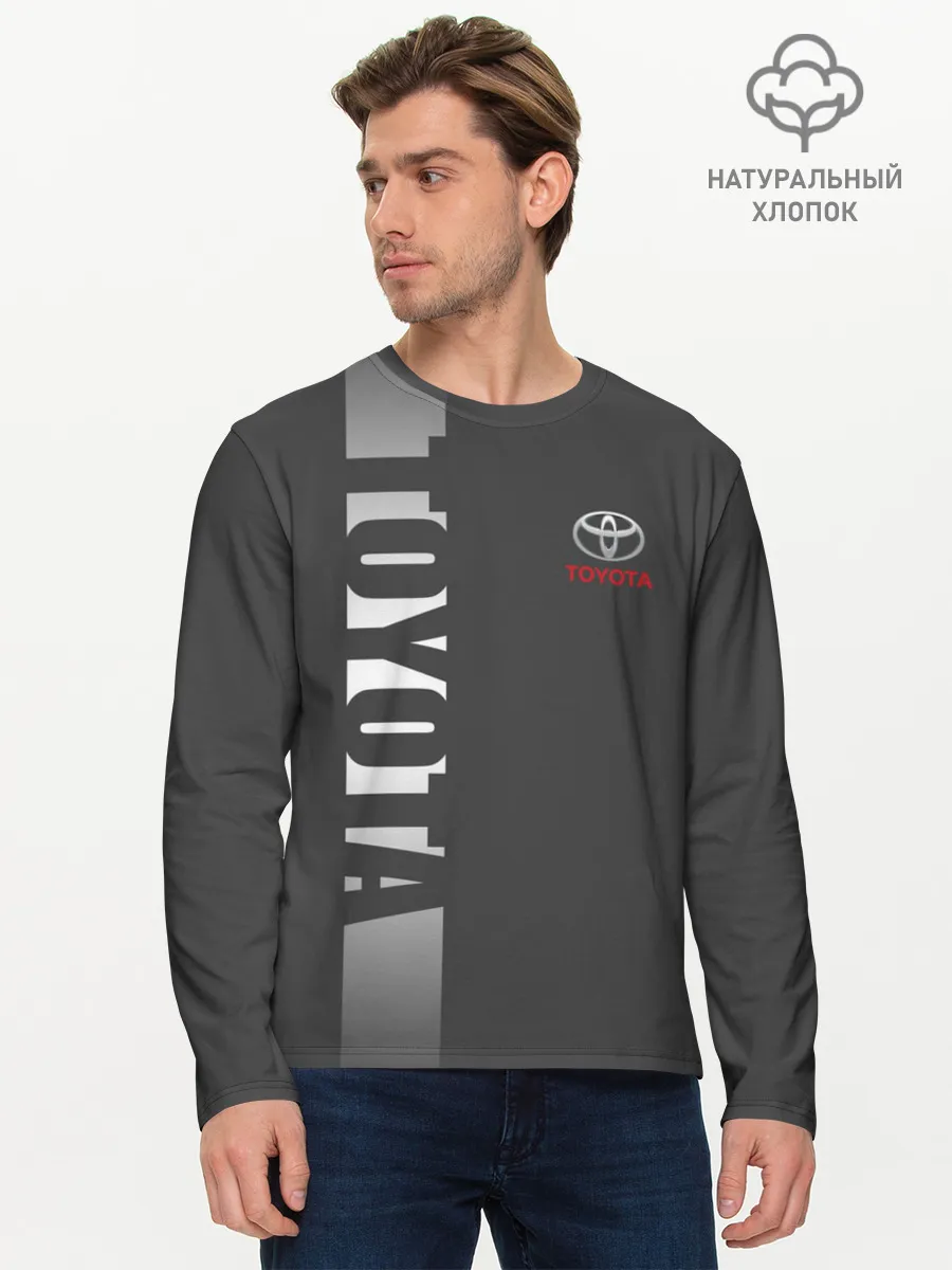 Мужской лонгслив базовый / TOYOTA | ТОЙОТА