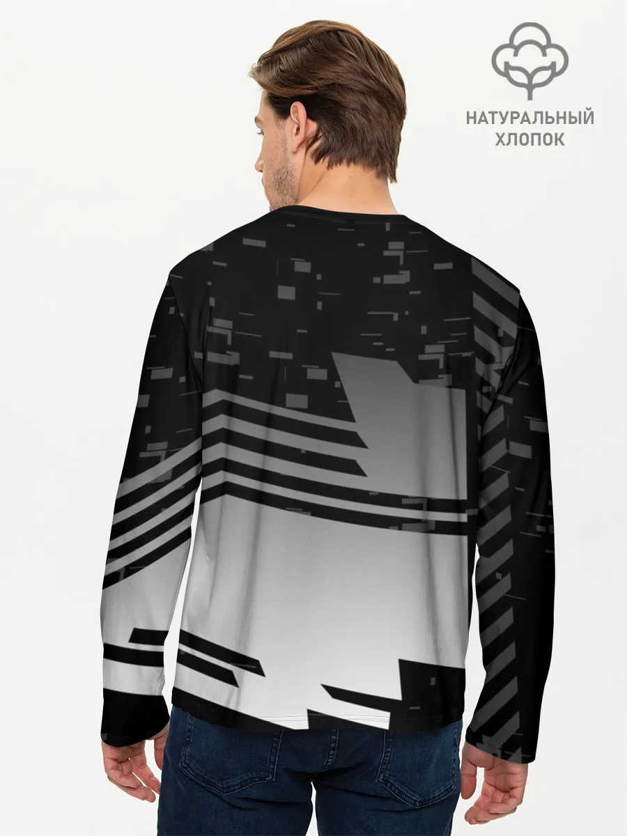 Мужской лонгслив базовый / TOYOTA SPORT