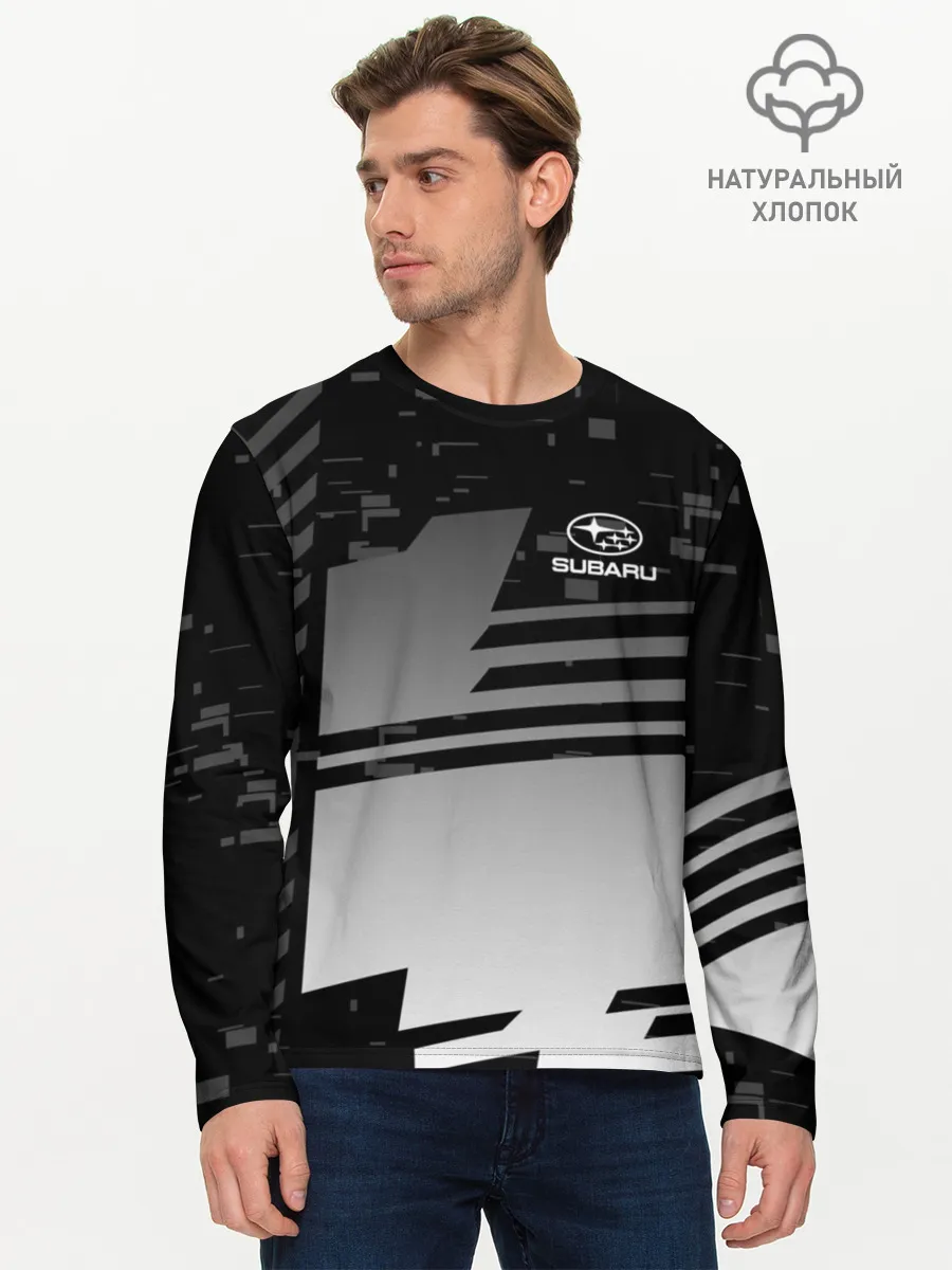 Мужской лонгслив базовый / SUBARU SPORT