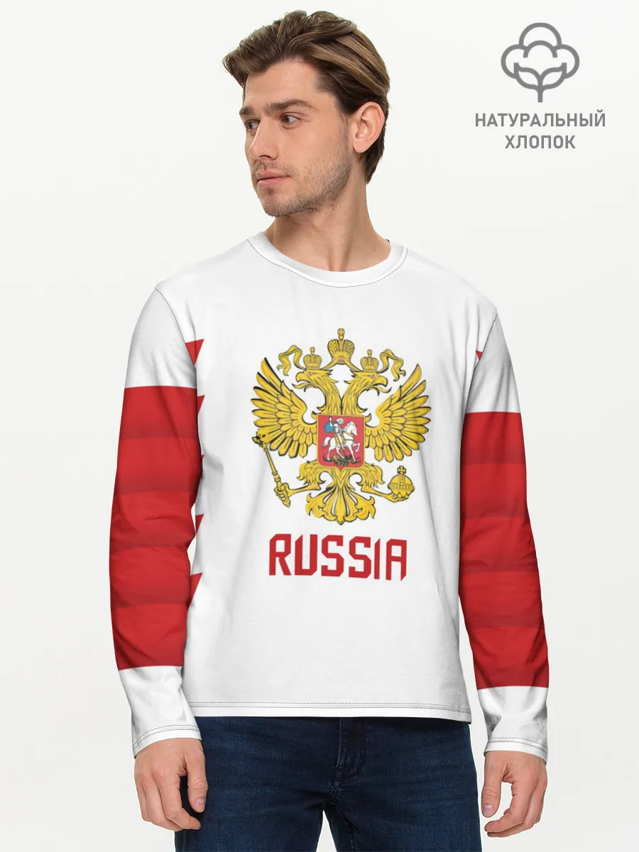 Мужской лонгслив базовый / Kovalchuk Olympic 2018 #2