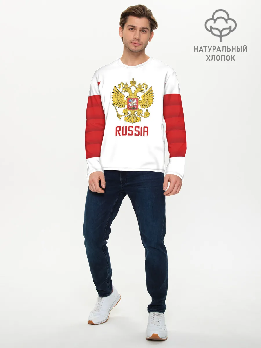 Мужской лонгслив базовый / Kovalchuk Olympic 2018 #2