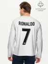 Мужской лонгслив базовый / Криштиану Роналду Форма 18/19