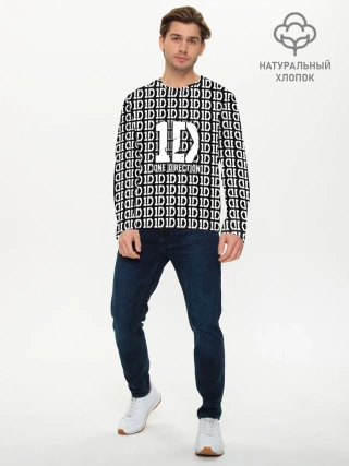Мужской лонгслив базовый / One direction