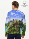Мужской лонгслив базовый / Лев - Minecraft