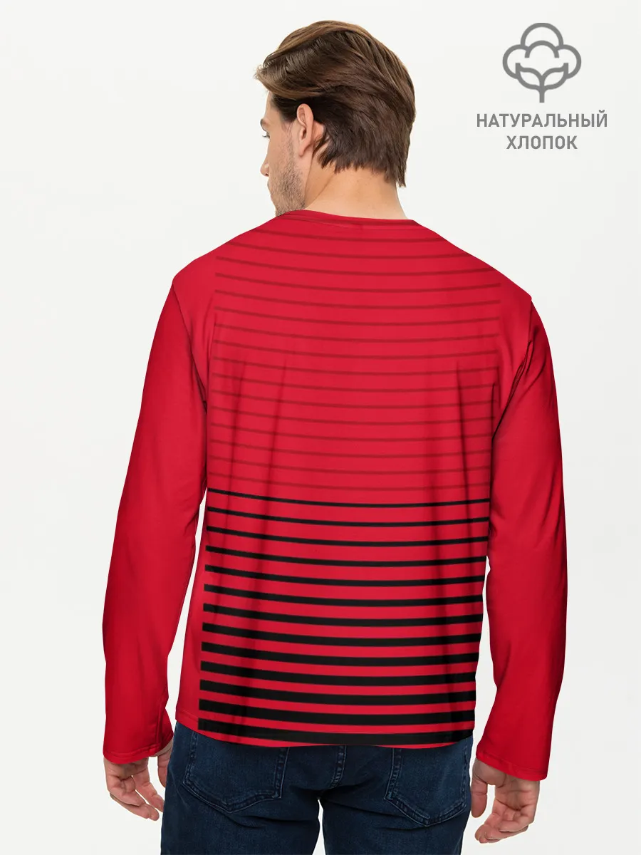 Мужской лонгслив базовый / Man United Форма Home 18/19