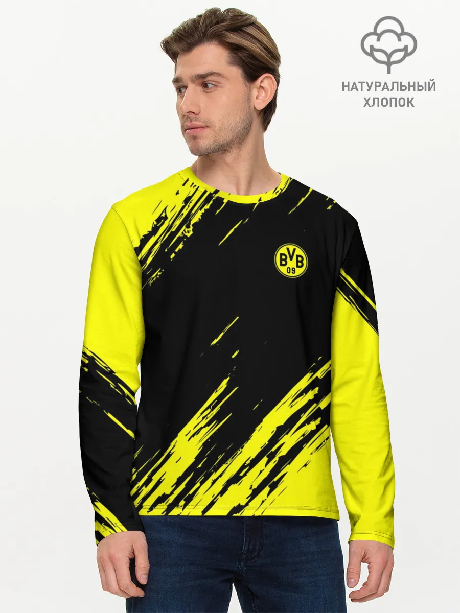 Мужской лонгслив базовый / FC Borussia 2018 Original