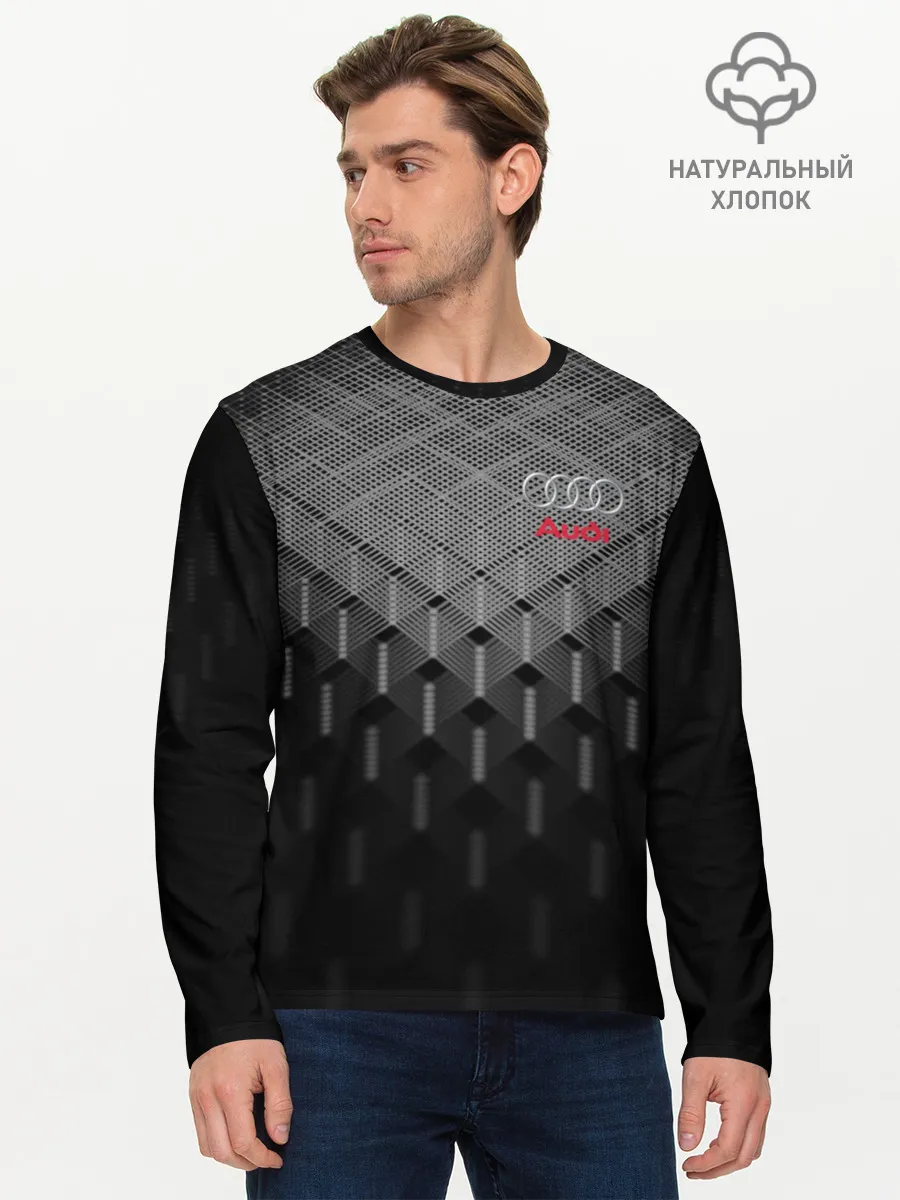Мужской лонгслив базовый / AUDI SPORT
