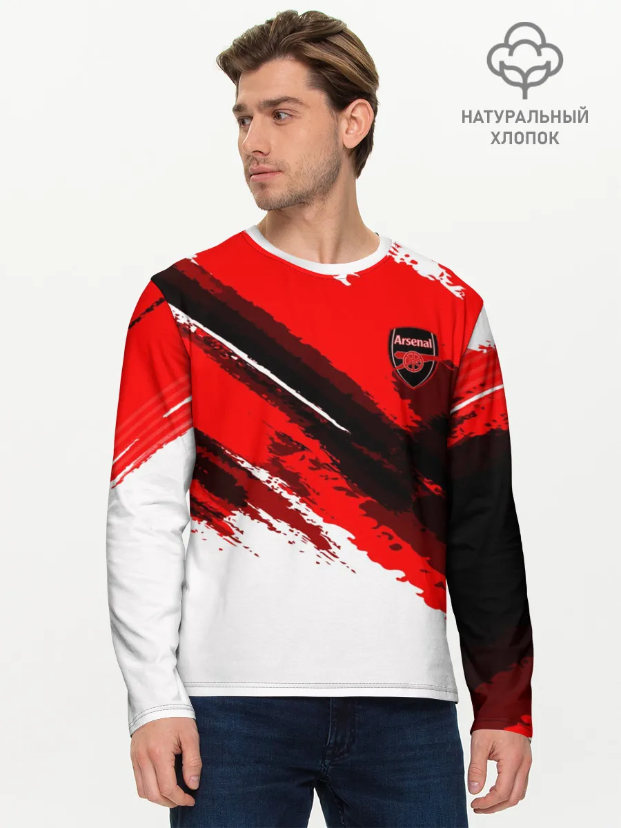 Мужской лонгслив базовый / FC Arsenal Original 2018