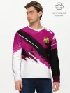 Мужской лонгслив базовый / FC Barcelona Original 2018