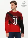 Мужской лонгслив базовый / JUVENTUS SPORT RED