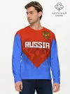 Мужской лонгслив базовый / Russia