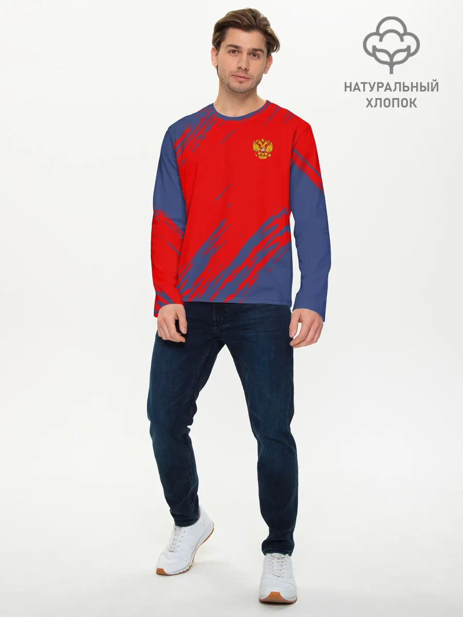 Мужской лонгслив базовый / RUSSIA SPORT