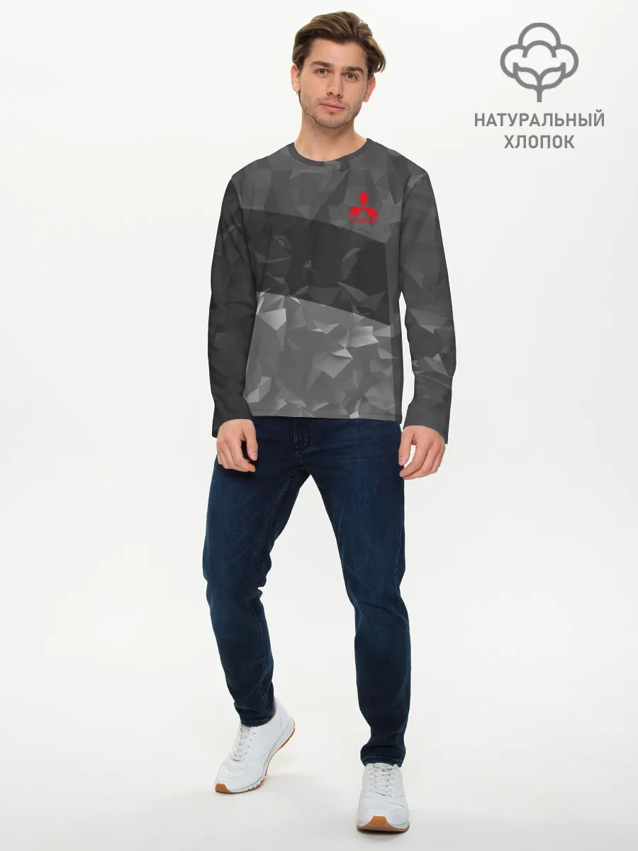 Мужской лонгслив базовый / MITSUBISHI SPORT