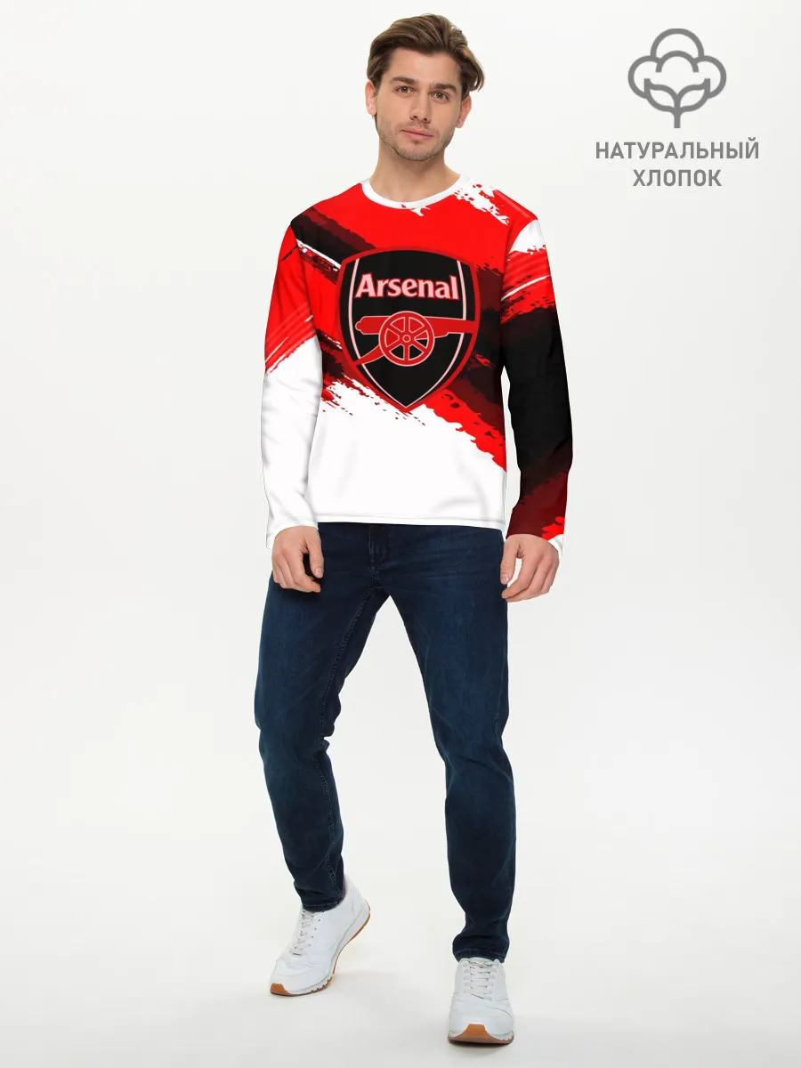 Мужской лонгслив базовый / ARSENAL SPORT STYLE
