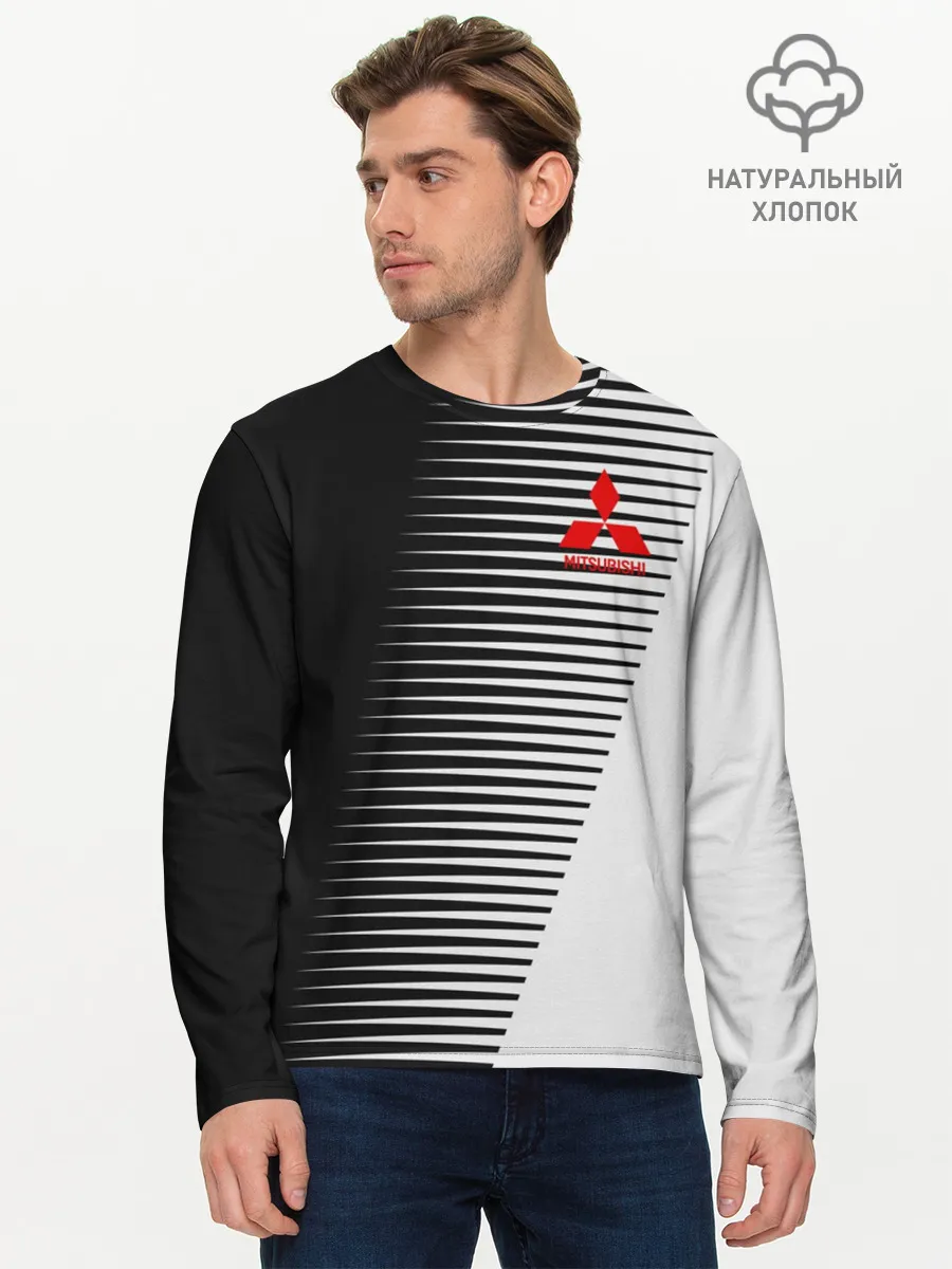 Мужской лонгслив базовый / MITSUBISHI SPORT