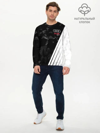 Мужской лонгслив базовый / AUDI SPORT