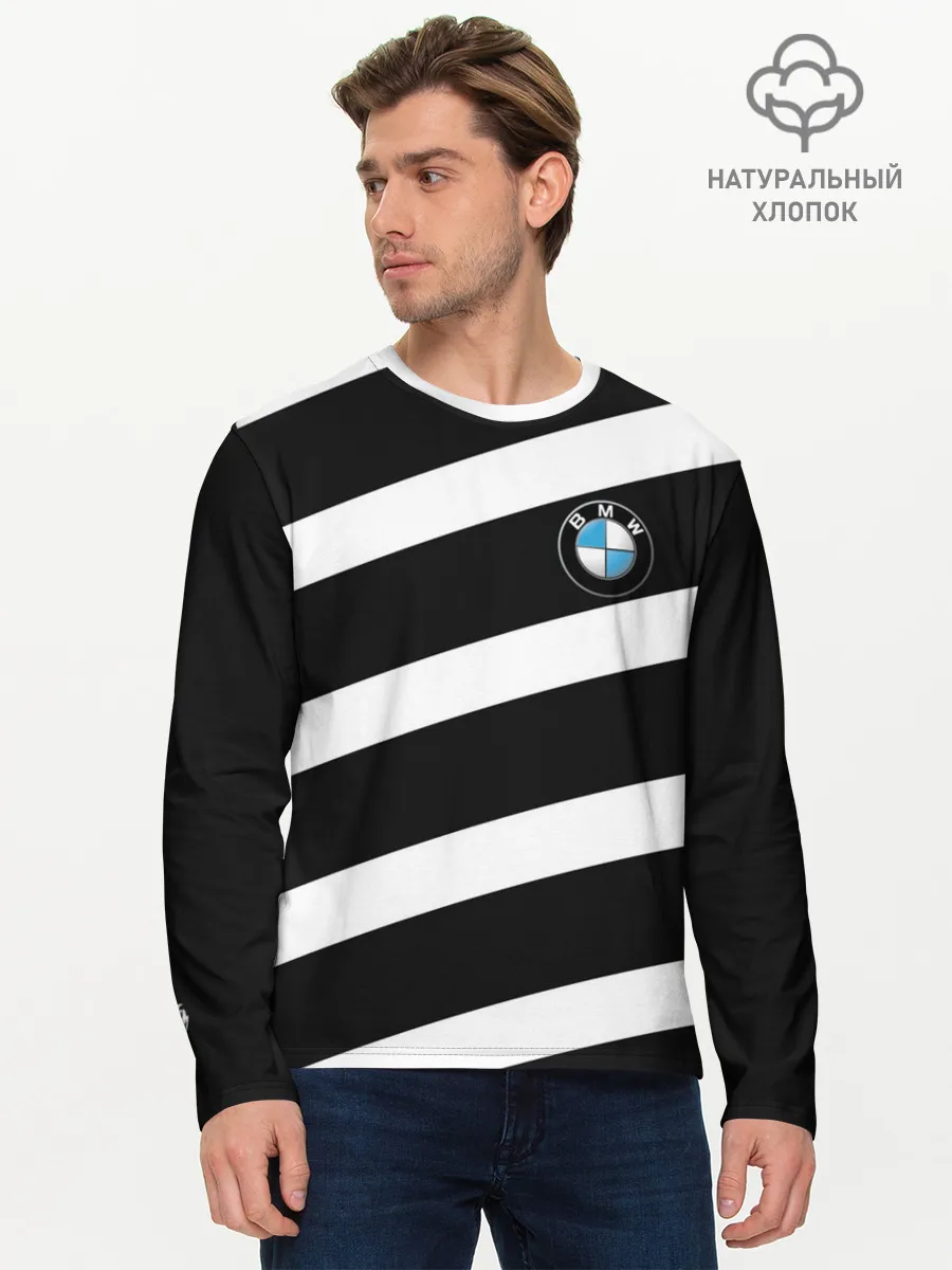 Мужской лонгслив базовый / BMW SPORT